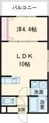 アプローズ加古川の間取り画像