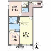 シャーメゾン セルディーナの間取り画像