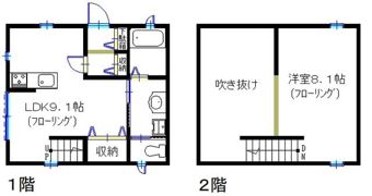 フローレットⅠの間取り画像