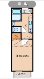 アフォリステーション新田東イーストの間取り画像