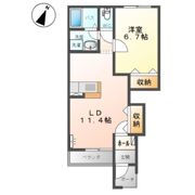 アイリスコートの間取り画像