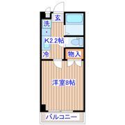 コーポアゼリアの間取り画像