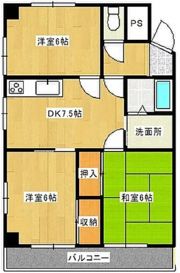 サンシャイン平原の間取り画像