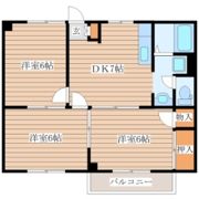 パラメーゾンAの間取り画像