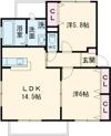 コンフォートハウス松井町の間取り画像