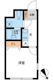 パラッツオ・ボニータの間取り画像