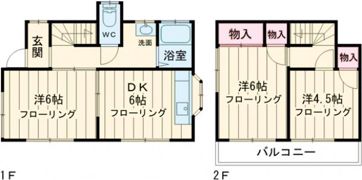 クラッソ青梅畑中の間取り画像