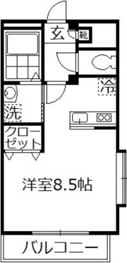 ガレットⅧの間取り画像