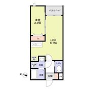 Azure Tokiwadaira(アジュール常盤平)の間取り画像