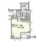 ブランズ京都烏丸御池の間取り画像