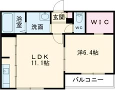 カーサ森 五番館の間取り画像