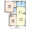 シャーメゾンAの間取り画像