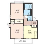 リヴェールラパンBの間取り画像