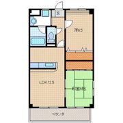 オベールジュ宗像の間取り画像