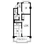 アイカピア植田の間取り画像