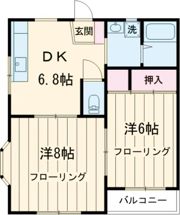 サンジュネスの間取り画像