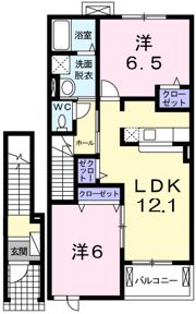ホープレジデンスの間取り画像