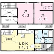 薊の間取り画像