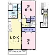 メゾン・ド・パールの間取り画像