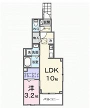 レルージュの間取り画像
