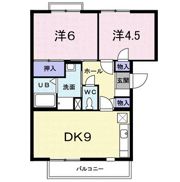 リバーサイドハイツの間取り画像