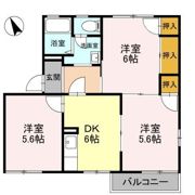 ライフタウニーA街区 1号棟の間取り画像