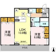 GRAND VERDEの間取り画像
