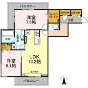 GRAND VERDEの間取り画像