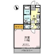 リビングタウン西都 Aの間取り画像