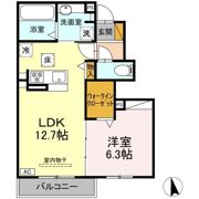 Le Lien Akane Northの間取り画像