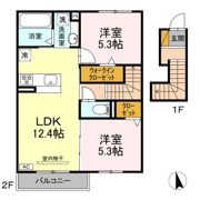 Le Lien Akane Northの間取り画像