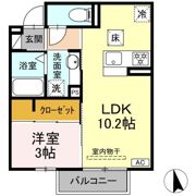 Le Lien Akane Southの間取り画像