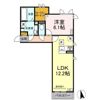Le Lien Akane Southの間取り画像