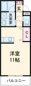 フリーディオ門真Ⅲの間取り画像