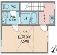 カインドネス町田旭町の間取り画像