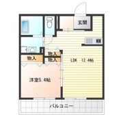 エルミタージュYの間取り画像