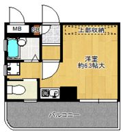 ライオンズマンション東町の間取り画像
