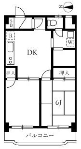 榎本ハイデンスの間取り画像