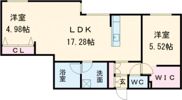 ピオネロ恵庭Ⅰの間取り画像