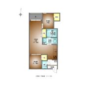 REGALEST茶屋ヶ坂駅前の間取り画像