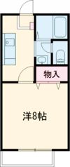 M1ヤナゼパナハイツの間取り画像