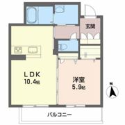 シュエットメゾン壱番館の間取り画像