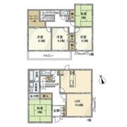 梅の里4丁目戸建の間取り画像