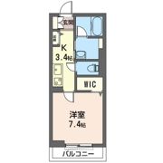 クロニクル Ⅱの間取り画像
