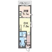 リジエール黄金町の間取り画像