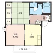 メープル タウン Cの間取り画像
