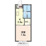 シャーメゾンなでしこBの間取り画像