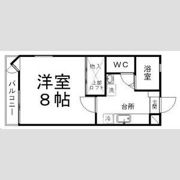 バーシティハウス原町の間取り画像