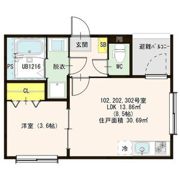 YLグランメゾンMの間取り画像