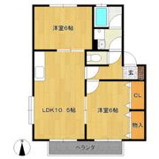 エスポワールKの間取り画像